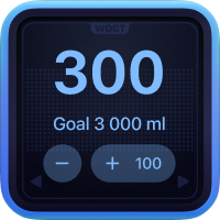 Water Tracker Widget iPhone cover